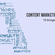 Content marketing from A to Z: 10 things starting with an A